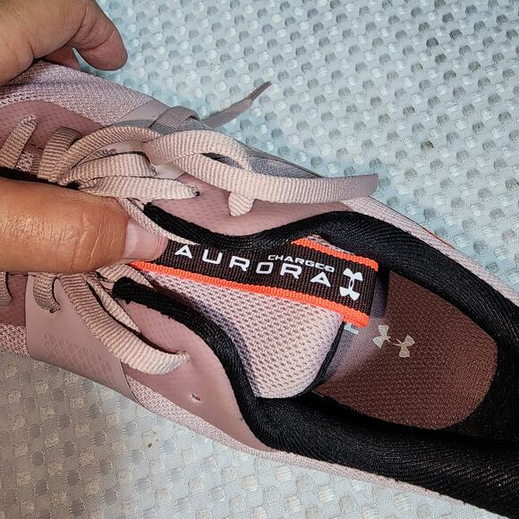 UNDER ARMOR EUC WOMENS SZ 9 CHARGED AURORA SNEAKER SHOES - Picture 5 of 8